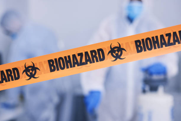 Professional Biohazard technician working in Evanston, WY